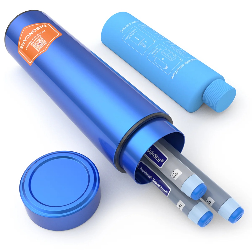 Termos portabil pentru insulina Odyssey Compact Blue, 1 bucata, Disoncare