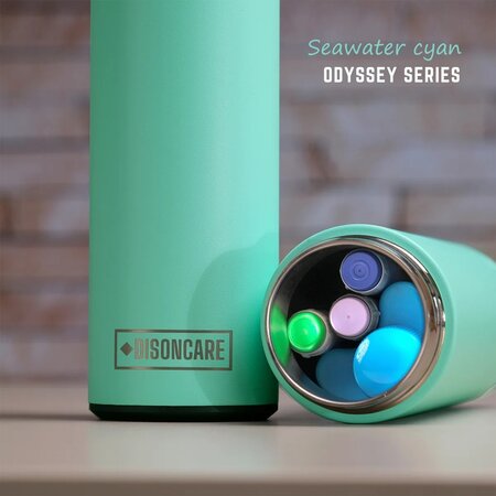 Termos portabil pentru insulina Odyssey Smart Seawater Cyan, 1 bucata, Disoncare 718558