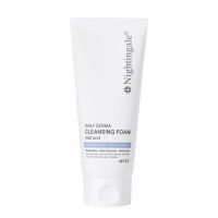 Spuma pentru curatarea tenului cu efect hidratant, pH 5.5, Daily Derma, 140 ml, Nightingale
