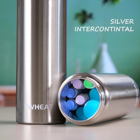 Termos portabil pentru insulina 1-Wheat Intercontinental Silver, 1 bucata, Disoncare 718658