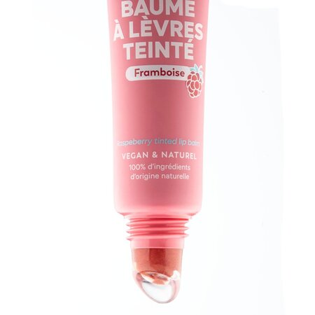 Balsam de buze colorat cu aroma de zmeura, 15 ml, Trew 718676
