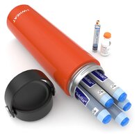 Termos portabil pentru insulina 1-Wheat Intercontinental Orange, 1 bucata, Disoncare