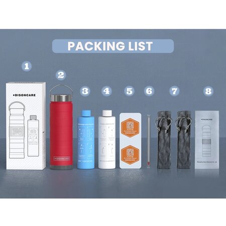 Termos portabil pentru insulina 1-Wheat Intercontinental Rescue Red, 1 bucata, Disoncare 718756