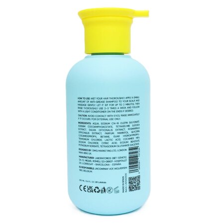 Sampon pentru par cu tendinta de ingrasare, 280 ml, Lav 718800