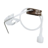 Ac Huber cu aripioare pentru camera implantabila Winged Surecan, 22 G x 12 mm, 1 bucata, B. Braun