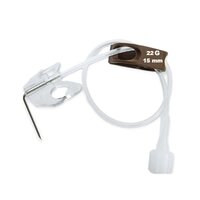 Ac Huber cu aripioare pentru camera implantabila Winged Surecan, 22 G x 15 mm, 1 bucata, B. Braun