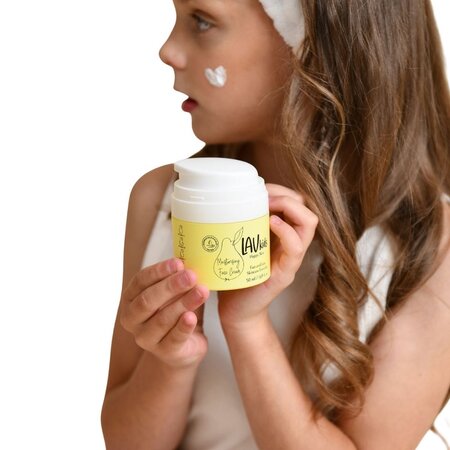 Crema hidratanta de fata pentru copii, 50 ml, Lav 718969