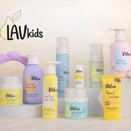 Crema cu protectie solara SPF 50 pentru copii, 50 ml, Lav 719016