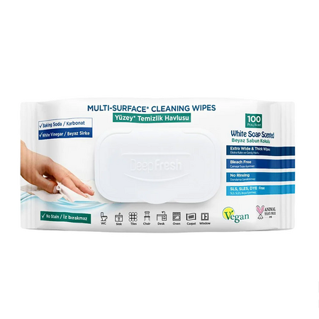 Servetele umede multisuprafete Classic, 100 bucati, Deep Fresh