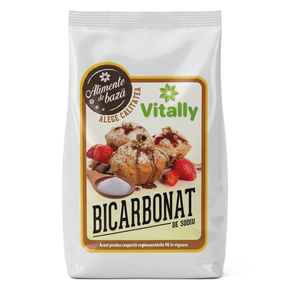 Bicarbonat de Sodiu, 500 g, Vitally