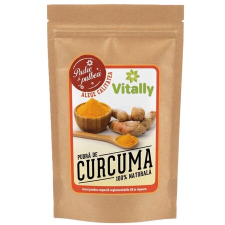 Pudra de curcuma, 100 g, Vitally