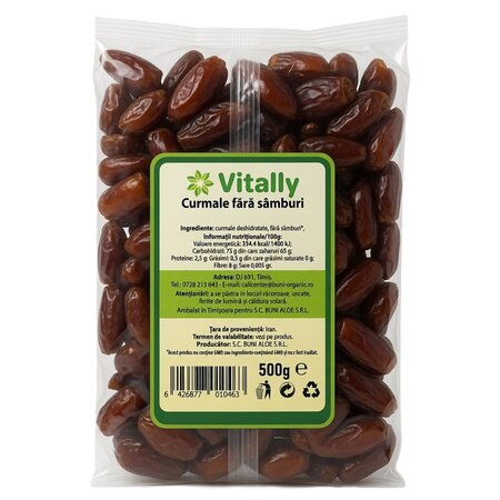 Curmale fara samburi, 500 g, Vitally 719095