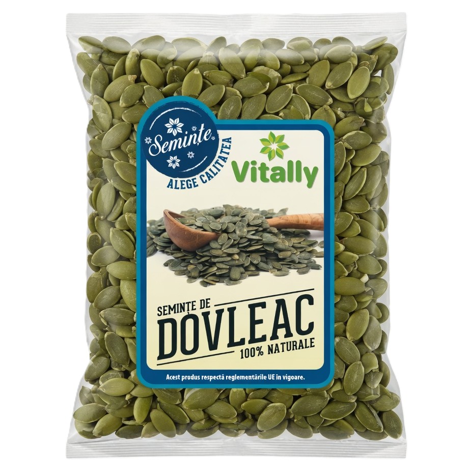 Seminte de dovleac decojite, 500 g, Vitally