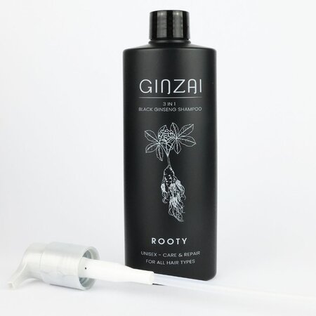 Sampon 3 in 1 cu ginseng negru coreean Rooty, 300 ml, Ginzai 719160