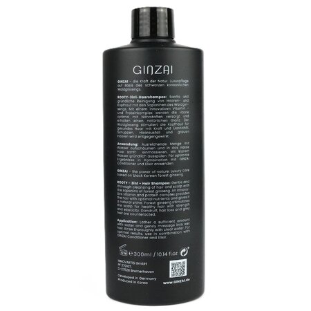 Sampon 3 in 1 cu ginseng negru coreean Rooty, 300 ml, Ginzai 719161