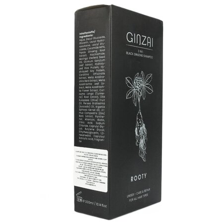 Sampon 3 in 1 cu ginseng negru coreean Rooty, 300 ml, Ginzai 719157