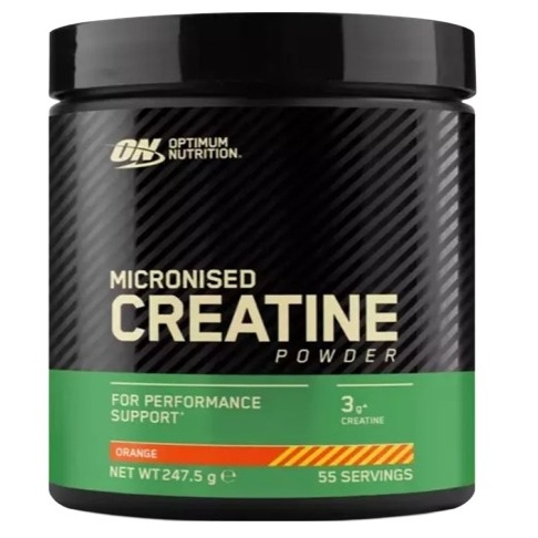 Creatina monohidrata micronizata aroma de portocale, 247.5g, Optimum Nutrition