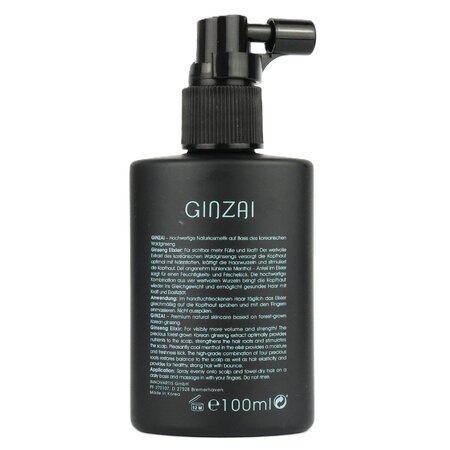 Elixir pentru par cu ginseng negru coreean, 100 ml, Ginzai 719204