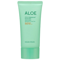 Crema solara cu CICA si Aloe Vera, SPF50+ PA++++, Waterproof, 100 ml, Holika Holika