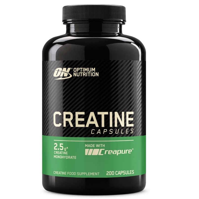 Creatina monohidrata micronizata, 200 capsule, Optimum Nutrition