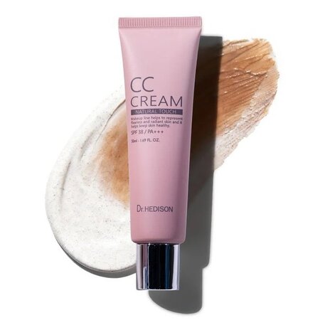 CC Cream cu protectie solara SPF38, Bronze, 50 ml, Dr Hedison 719241