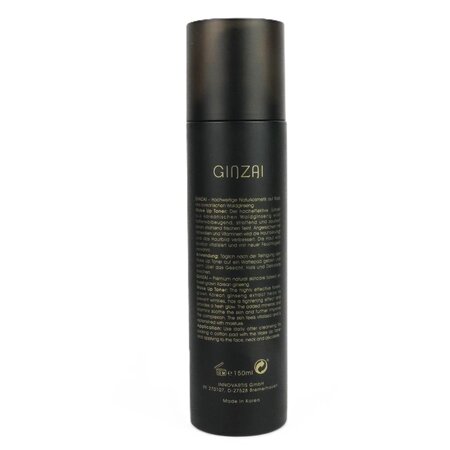 Toner revitalizant cu ginseng negru coreean Wake Up Gold, 150 ml, Ginzai 719278