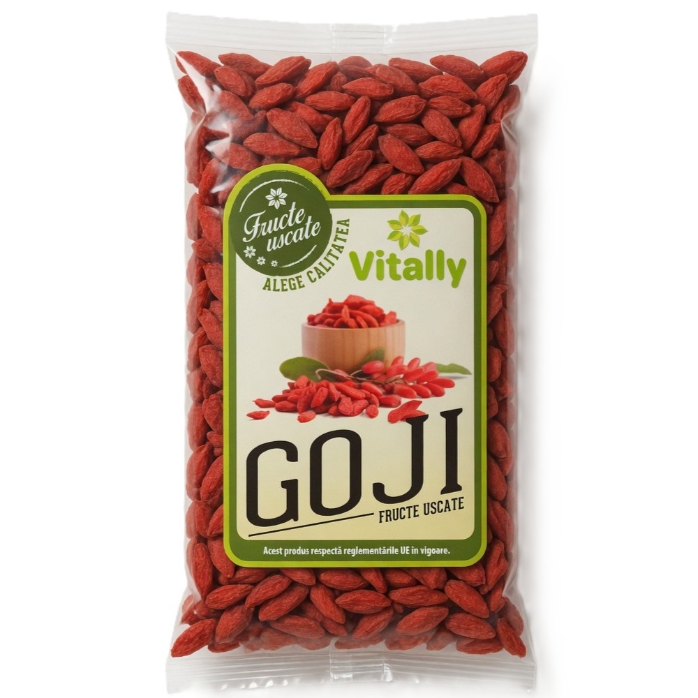 Goji fructe uscate, 250 g, Vitally