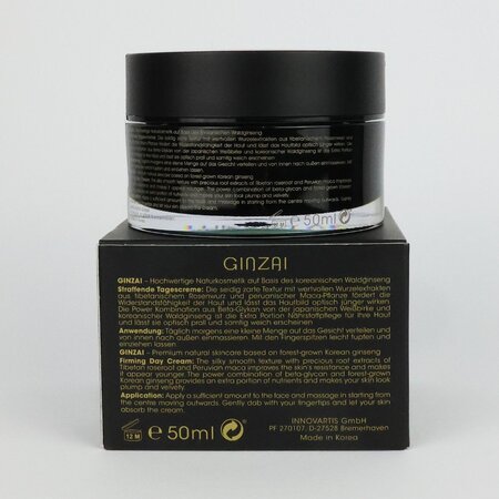 Crema de zi pentru fermitate cu ginseng negru coreean Gold, 50 ml, Ginzai 719295