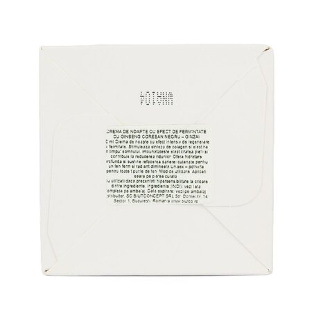 Crema de noapte pentru fermitate cu ginseng negru coreean, 50 ml, Ginzai 719304
