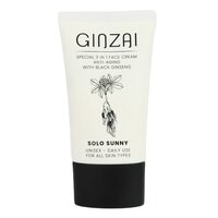 Crema anti aging 3 in 1 cu ginseng negru coreean si SPF 50+/PA+++ Solo Sunny, 50 ml, Ginzai