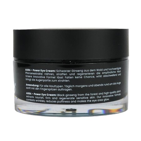 Crema contur ochi pentru fermitate cu ginseng negru coreean Aura, 30 ml, Ginzai 719330