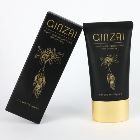 Crema pentru maini si unghii cu ginseng negru coreean, 50 ml, Ginzai 719341