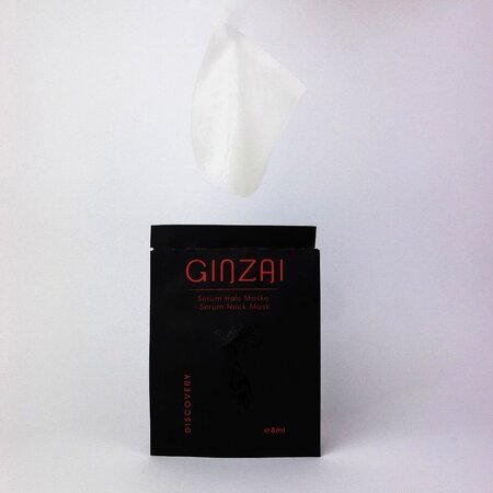 Masca servetel pentru gat cu ginseng negru coreean Discovery, 8 ml, Ginzai 719379
