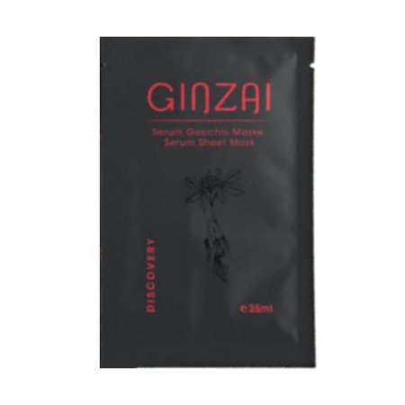 Masca servetel pentru fata cu ginseng negru coreean Discovery, 25 ml, Ginzai 719386