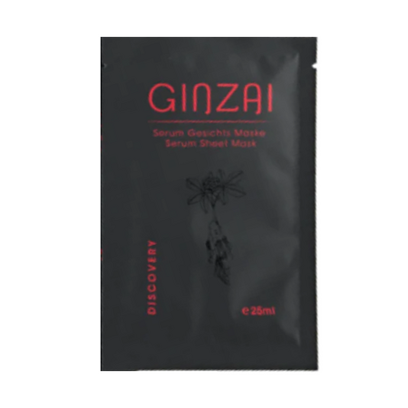Masca servetel pentru fata cu ginseng negru coreean Discovery, 25 ml, Ginzai 719386