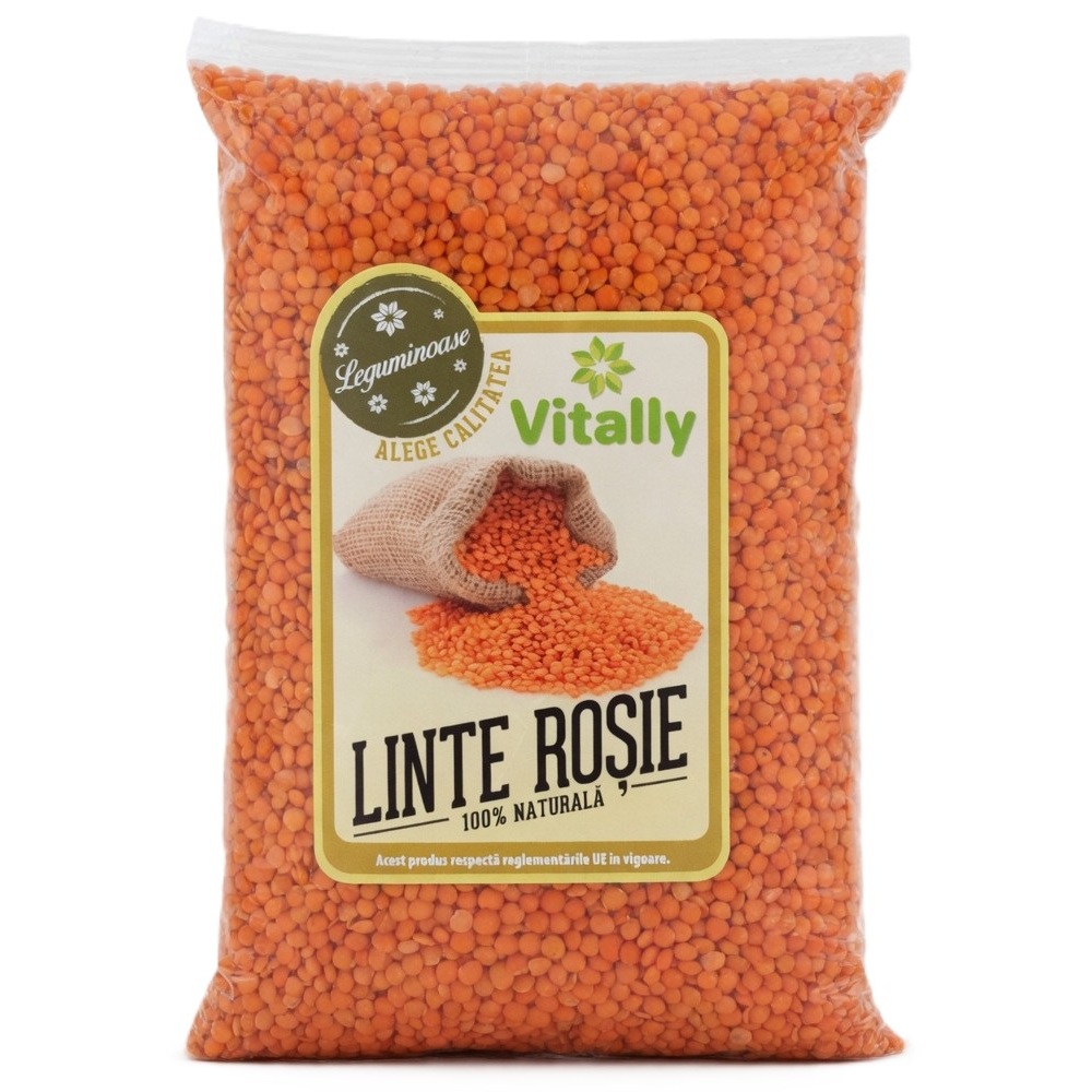 Linte rosie, 1000 g, Vitally