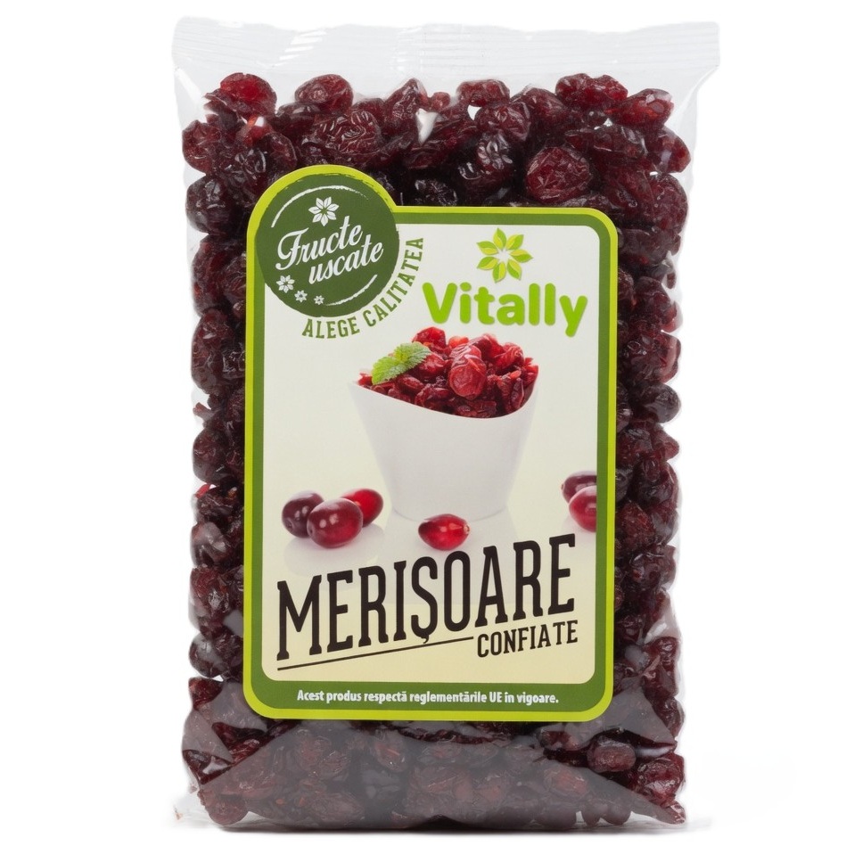 Merisoare confiate, 250 g, Vitally