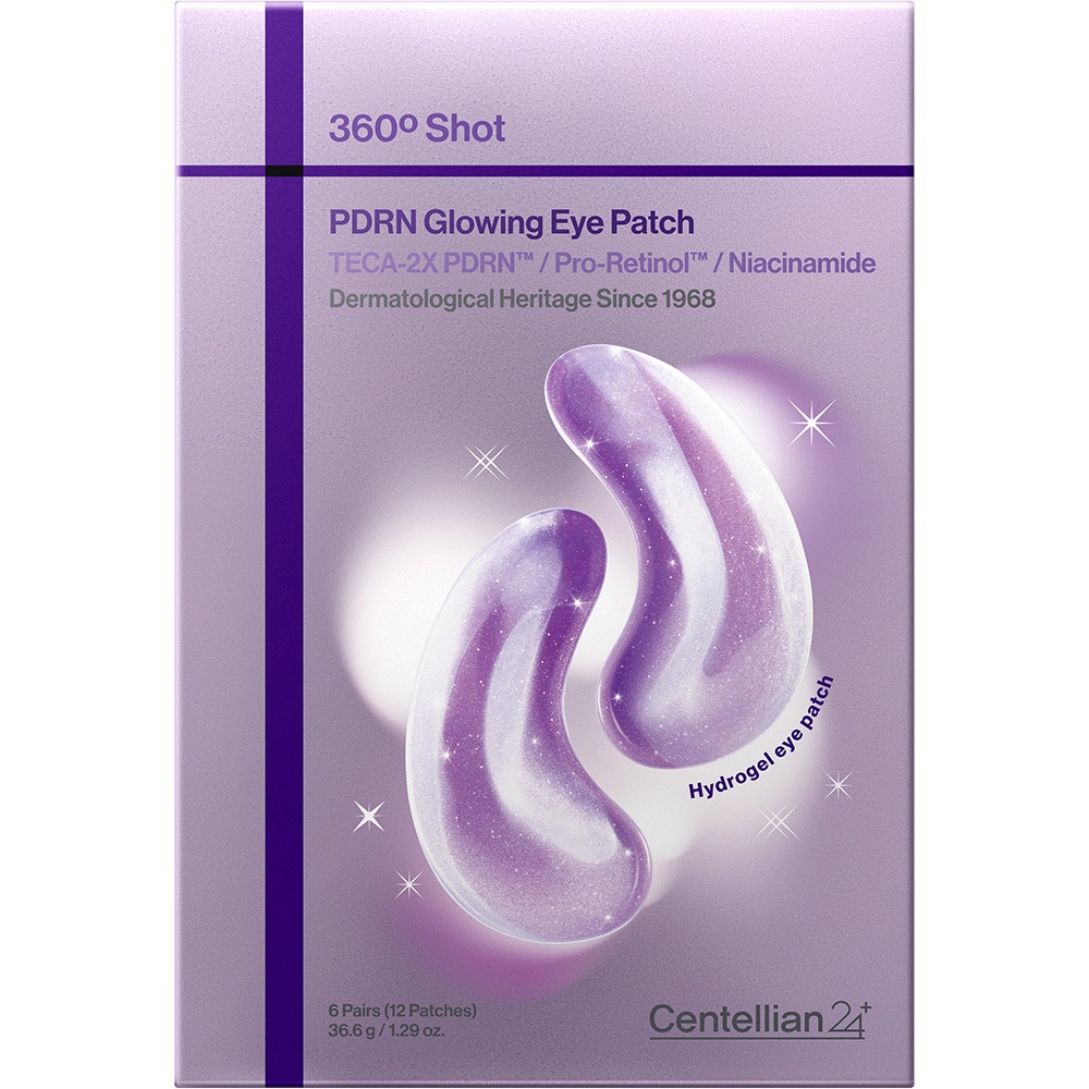 Plasturi pentru ochi 360 Shot PDRN, 6 bucati, Haruharu Wonder