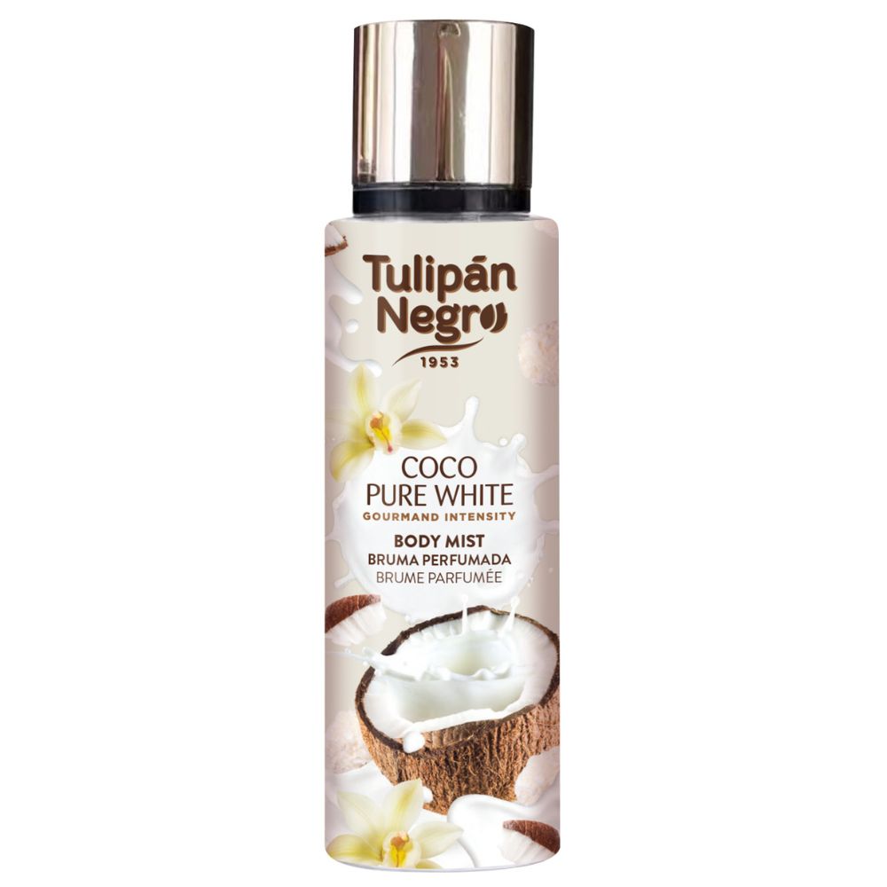 Spray de corp Coco Pure White, 250 ml, Tulipan Negro