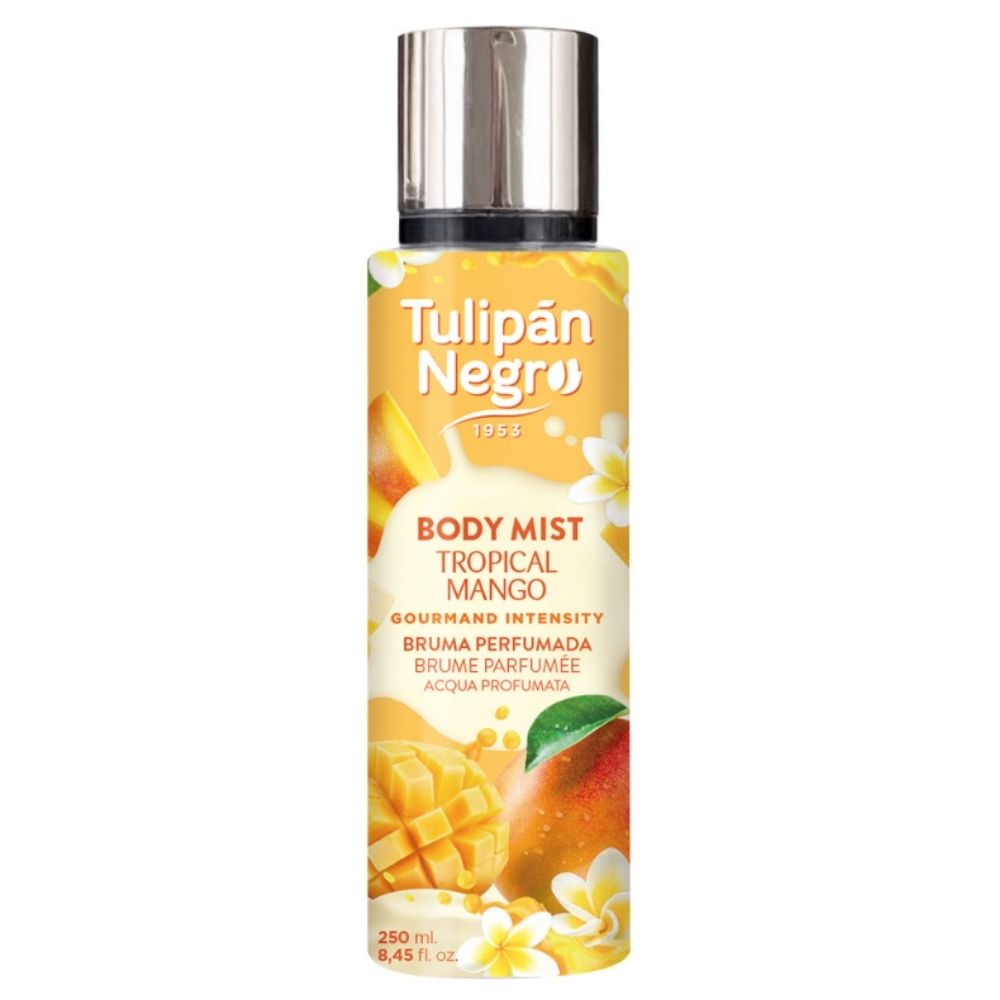 Spray de corp Tropical Mango, 250 ml, Tulipan Negro