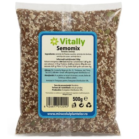 Amestec seminte Semomix, 500 g, Vitally 719607