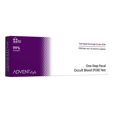 Test hemoragii oculte (FOB), 1 bucata, Advent Life
