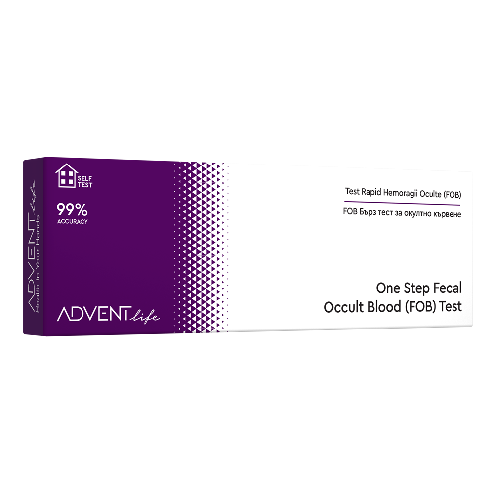 Test hemoragii oculte (FOB), 1 bucata, Advent Life