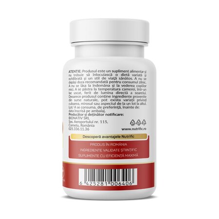 Coenzima Q10, 100 mg, 30 capsule moi, Nutrific 719657