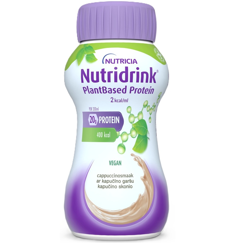 Nutridrink Protein cu aroma de capucino, 4 x 200 ml, Nutricia