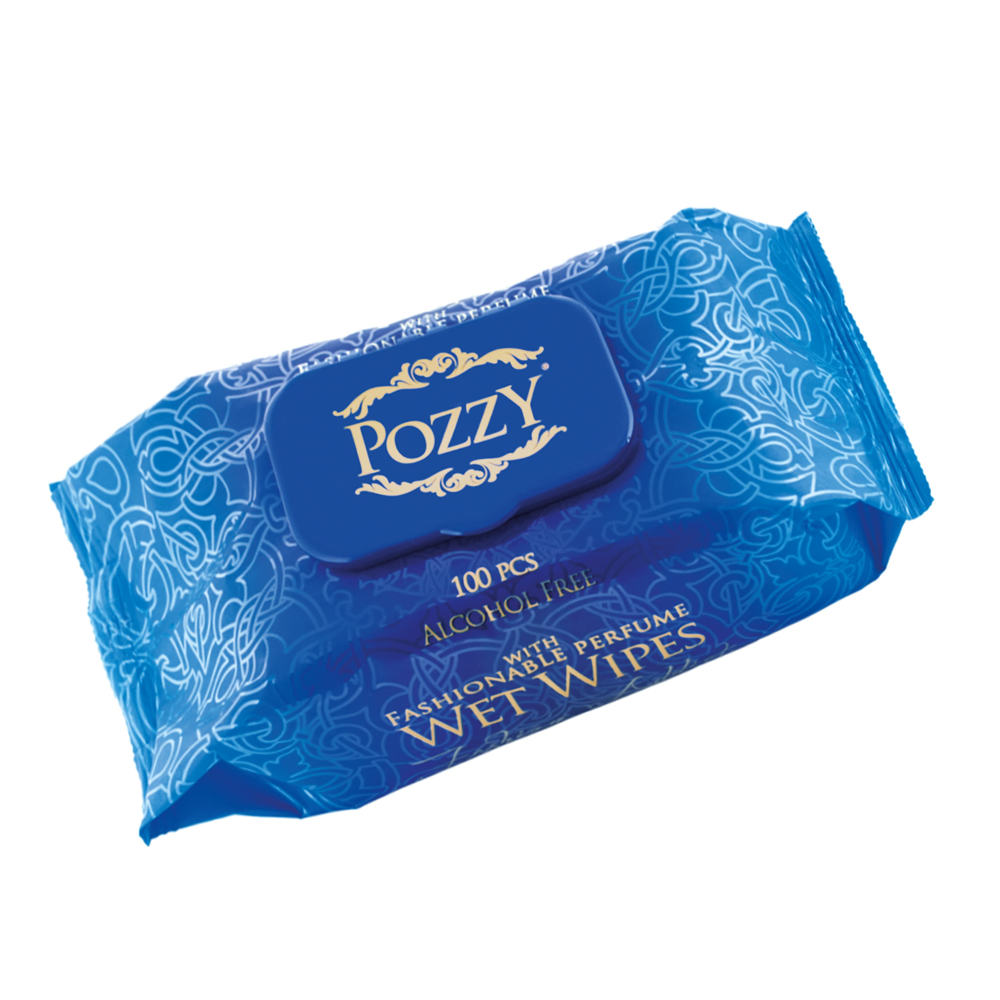 Servetele umede, Fashionable Parfume, 100 bucati, Pozzy