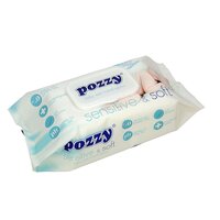 Servetele umede, Sensitive & Soft, 100 bucati, Pozzy