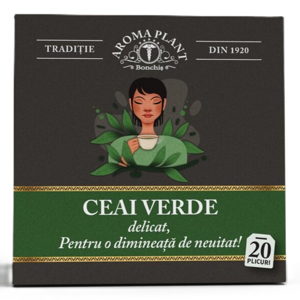Ceai verde, 20 plicuri, Aroma Plant