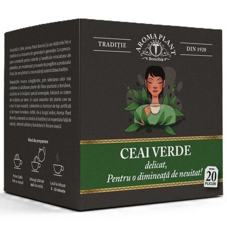 Ceai verde, 20 plicuri, Aroma Plant 719986