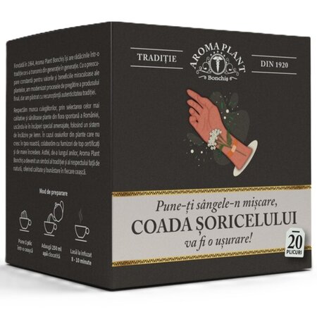Ceai coada soricelului, 20 plicuri, Aroma Plant 720037